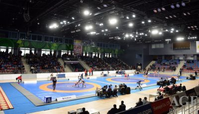 Güləş üzrə Azərbaycan çempionatı - İlk gün sərbəst güləş üzrə 5 çəkidə qaliblər müəyyənləşib Güləş üzrə Azərbaycan çempionatı - İlk gün sərbəst güləş üzrə 5 çəkidə qaliblər müəyyənləşib