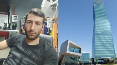 SOCAR-ın yeni binasında 33-cü mərtəbədən yerə düşən işçinin fotosu və hadisənin təfərrüatları - FOTOLAR SOCAR-ın yeni binasında 33-cü mərtəbədən yerə düşən işçinin fotosu və hadisənin təfərrüatları - FOTOLAR