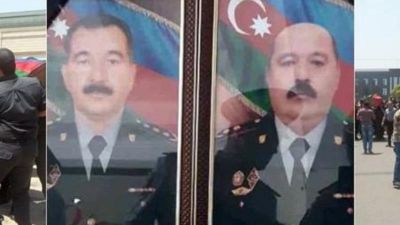 Gəncə şəhid polisləri belə dəfn etdi - VİDEO Gəncə şəhid polisləri belə dəfn etdi - VİDEO