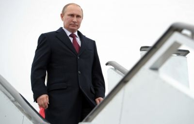 Putin Bakıya gəldi Putin Bakıya gəldi