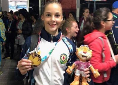 Gimnastımız Olimpiya çempionu oldu Gimnastımız Olimpiya çempionu oldu