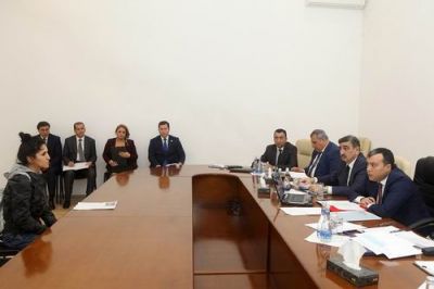 Sahil Babayev Şabranda 5 rayonun sakinləri ilə görüşüb Sahil Babayev Şabranda 5 rayonun sakinləri ilə görüşüb