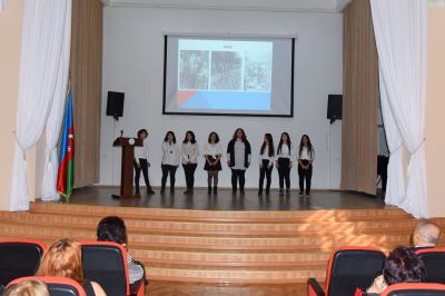 ADU-da Beynəlxalq Könüllülər Günü münasibəti ilə tədbir keçirilib ADU-da Beynəlxalq Könüllülər Günü münasibəti ilə tədbir keçirilib