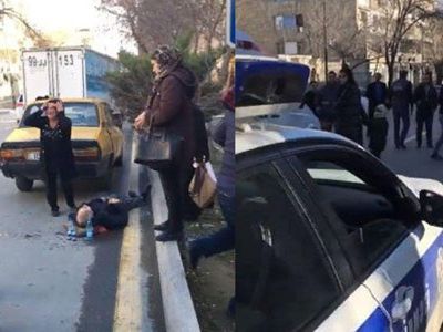 Bakıda kişinin halı pisləşdi, təcili yardım yaxın gəlmədi - VİDEO Bakıda kişinin halı pisləşdi, təcili yardım yaxın gəlmədi - VİDEO