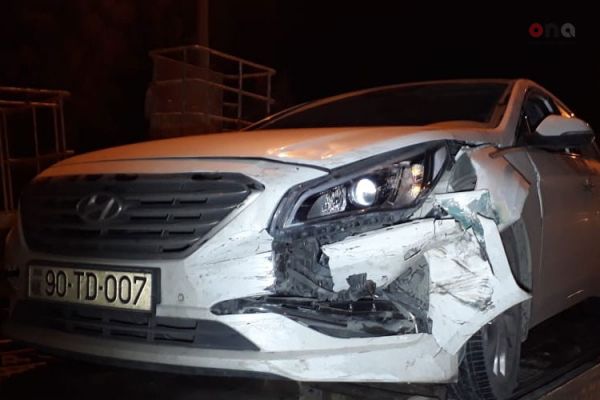 Ziya Bünyadov prospektində zəncirvari qəza baş verib Ziya Bünyadov prospektində zəncirvari qəza baş verib