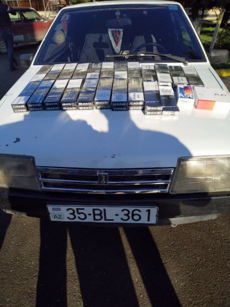 8600 ədəd siqaret aşkar edildi 8600 ədəd siqaret aşkar edildi