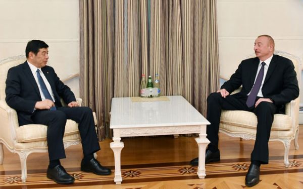 Prezident Mikuriyanı qəbul etdi Prezident Mikuriyanı qəbul etdi