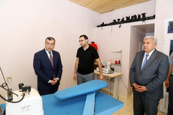 Tovuzda özünüməşğulluq proqramı çərçivəsində yaradılmış kiçik ailə təsərrüfatlarına baxış olub Tovuzda özünüməşğulluq proqramı çərçivəsində yaradılmış kiçik ailə təsərrüfatlarına baxış olub