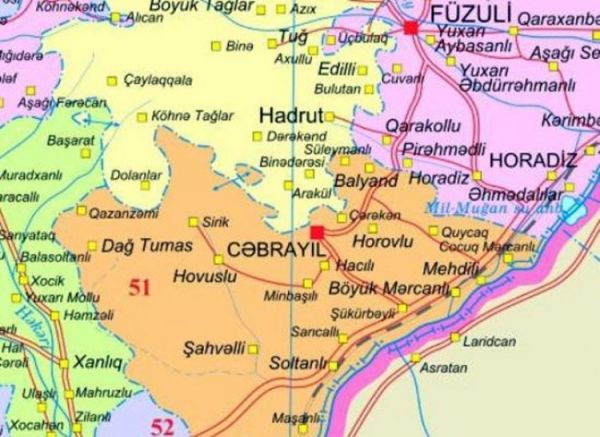Cəbrayıl rayonunun neçə faizi azad olunub? - AÇIQLAMA Cəbrayıl rayonunun neçə faizi azad olunub? - AÇIQLAMA