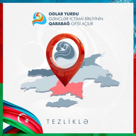 Qarabağda gənclər təşkilatının nümayəndəliyi fəaliyyət göstərəcək Qarabağda gənclər təşkilatının nümayəndəliyi fəaliyyət göstərəcək