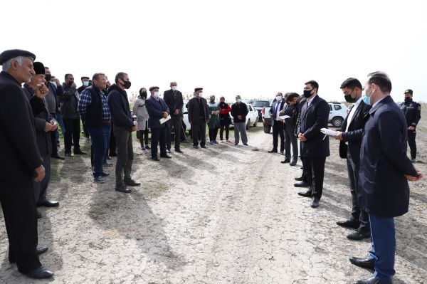 Xolqaraqaşlı kəndinin örüş sahəsi problemi həll olundu Xolqaraqaşlı kəndinin örüş sahəsi problemi həll olundu