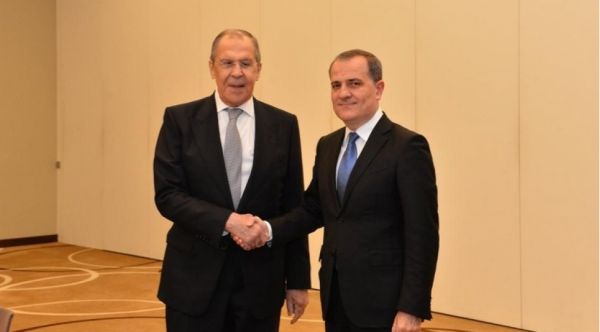 Ceyhun Bayramov Sergey Lavrovla görüşüb Ceyhun Bayramov Sergey Lavrovla görüşüb