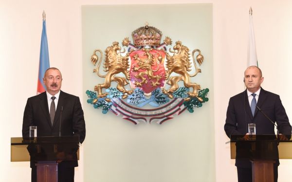 Azerbaijani and Bulgarian Presidents make press statements