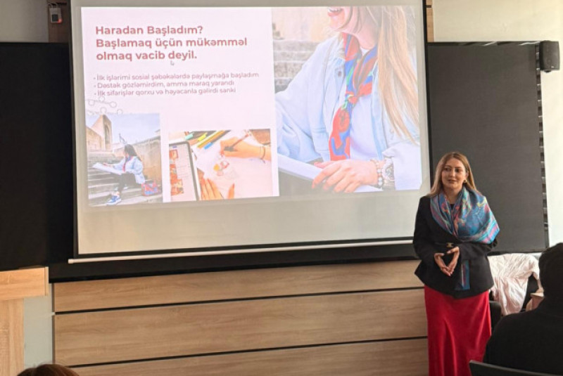 BDU-da təlim: “Yaradıcılığımı biznesə necə çevirim?”