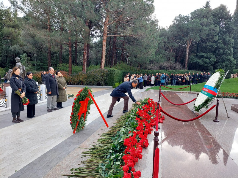 ASA rəhbərliyi Ulu Öndərin xatirəsini yad edib