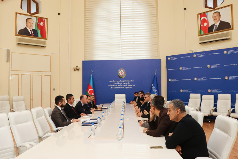 Zərgərlər Assosiasiyasının nümayəndələri ilə görüş keçirilib