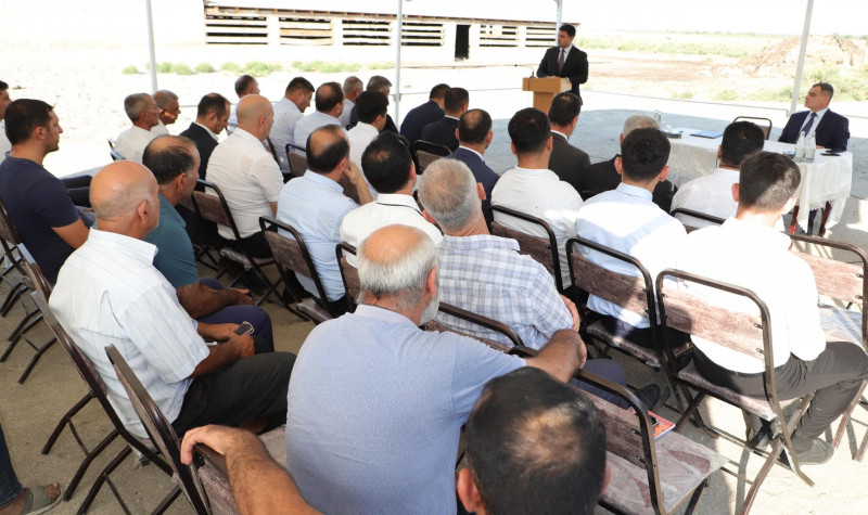 Neftçalanın icra başçısı səyyar qəbul keçirib