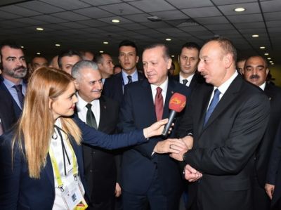 Ильхам Алиев и Эрдоган: ''Мы едины, мы - братья!'' - VİDEO
