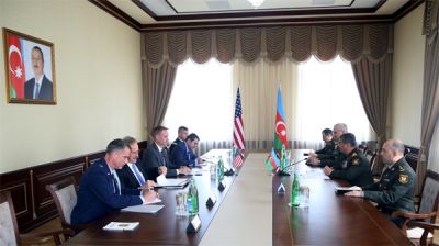 Закир Гасанов встретился с министром обороны США