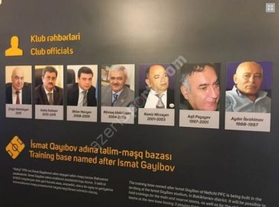“Neftçi”nin mərhum prezidentinə qarşı hörmətsizlik - FOTOLAR