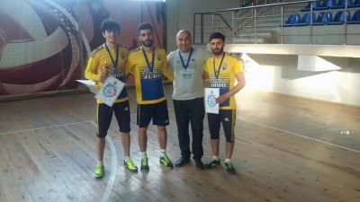 Gəncə komandası bürünc medalları qazandı - FOTOLAR