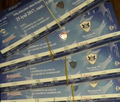 "Qarabağ"ın oyununa nə qədər bilet satılıb?