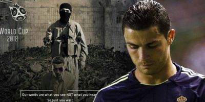 İŞİD bu dəfə Ronaldonu hədəfə aldı - (FOTO)