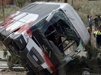 Türkiyədən Azərbaycana gələn avtobus aşdı: 30 yaralı