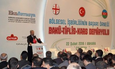 “Regional əməkdaşlığın müvəffəqiyyət örnəyi: Bakı-Tbilisi-Qars dəmir yolu” - Beynəlxalq Ankara Forumu