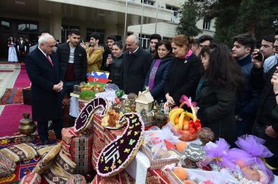 SDU-da Novruz bayramı yüksək əhval-ruhiyyə ilə qeyd olundu - FOTOLAR