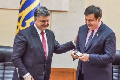 Saakaşvili: Poroşenko məni əsir götürməklə səhv etdi