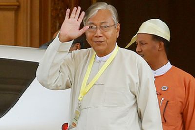Myanma prezidenti vəzifəsindən istefa verib