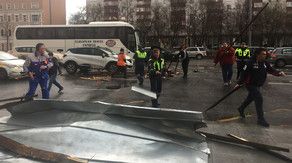 Moskvada qasırğa olub - Ölənlər və yaralananlar var