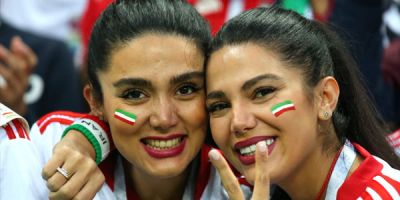 İran - İspaniya oyununda maraqlı anlar - DÇ-2018 - FOTOLAR