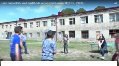 Laçının Bozlu kəndi erməni uşaqlara təhsil verir - VİDEO