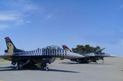 Türkiyənin F-16-ları Bakıda - FOTOLAR