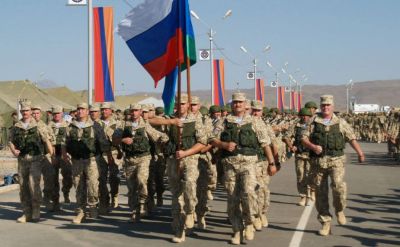 Ermənistandakı rus ordusuna həyəcan verildi - VİDEO