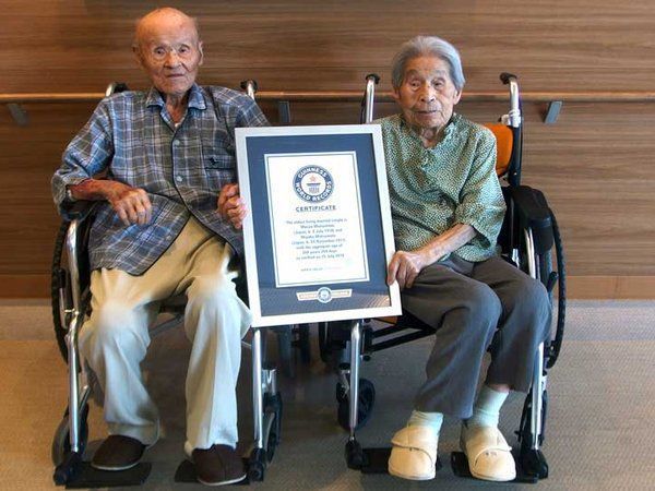 Dünyanın ən yaşlı cütlüyündəki kişi öldü