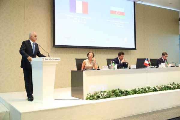 Azərbaycan-Fransa biznes forumu keçirilib
