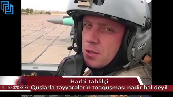 Quşlarla təyyarələrin toqquşması nadir hal deyil - Hərbi təhlilçi - VİDEO