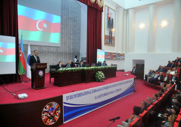 Bakıda Avrasiya cərrah və qastroenteroloqlarının XVIII Beynəlxalq konqresi keçirilir