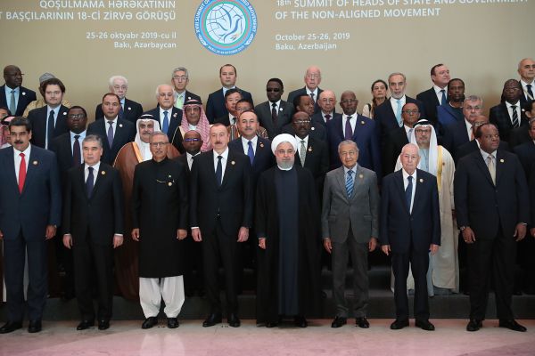 Qoşulmama Hərəkatına sədrlik Azərbaycana təhvil verilib