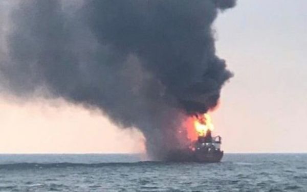 Взрыв прогремел на судне Госнефтекомпании Азербайджана, есть погибший