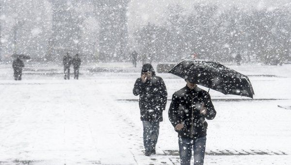 В Дашкесане выпал первый снег