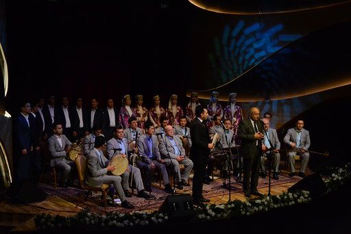 В Международном Центре Мугама прошёл концерт узбекского ансамбля.