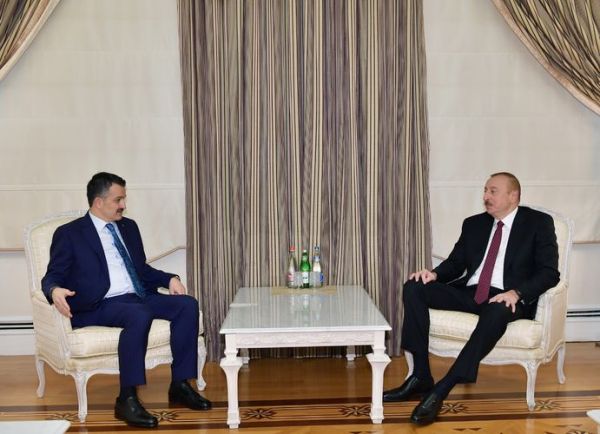 Ильхам Алиев принял министра сельского и лесного хозяйства Турции