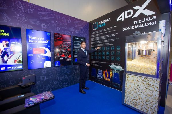 В торговом центре Dəniz Mall кинотеатр СinemaPlus представит технологию 4DX