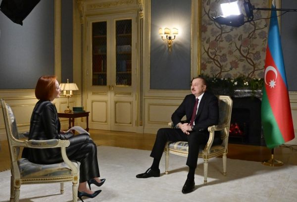 Prezident “Rossiya-24” televiziya kanalına müsahibə verib
