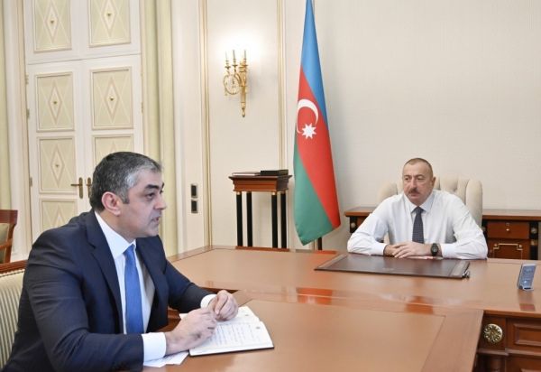 Ильхам Алиев принял министра Рамина Гулузаде