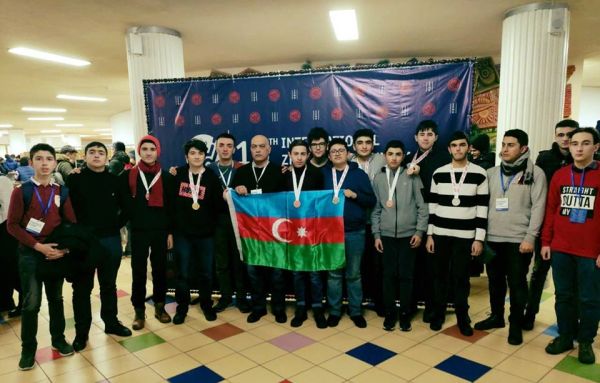 Major achievements of Azerbaijani schoolchildren at the International Olympiad with the support of Azercell